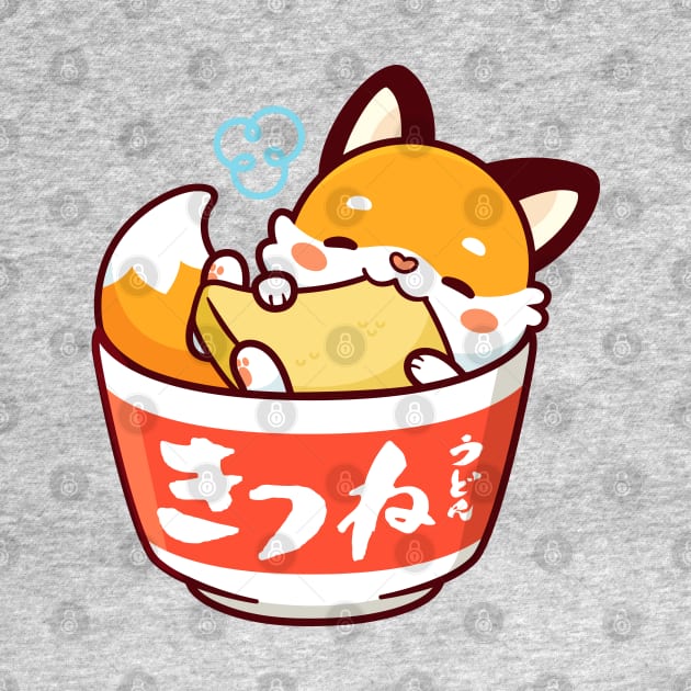 Kitsune Udon Kawaii by kudasai